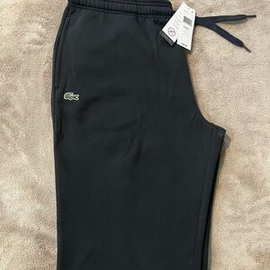 Lacoste Kids Black Jogger Pants